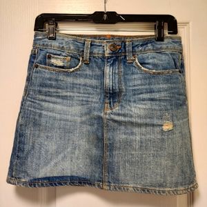 Gap jean skirt, size 0
